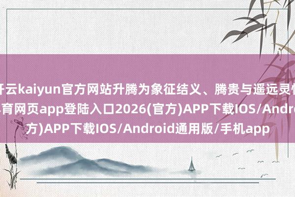 开云kaiyun官方网站升腾为象征结义、腾贵与遥远灵性的精神图腾-kai云体育网页app登陆入口2026(官方)APP下载IOS/Android通用版/手机app