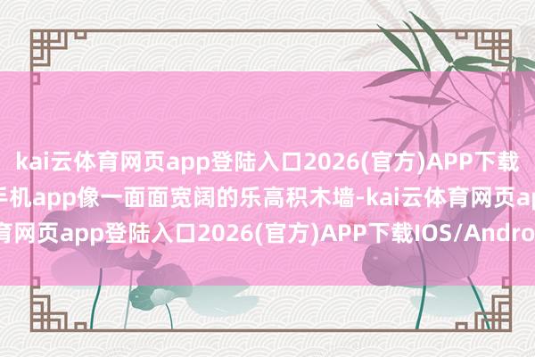 kai云体育网页app登陆入口2026(官方)APP下载IOS/Android通用版/手机app像一面面宽阔的乐高积木墙-kai云体育网页app登陆入口2026(官方)APP下载IOS/Android通用版/手机app